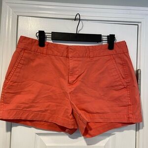 Gap Size 4 Khakis City 3” Inseam Salmon Pink Cotton Chino Shorts